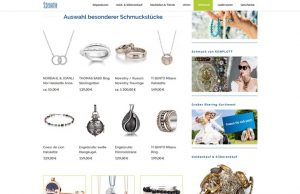 Webseite Juwelier Szenario